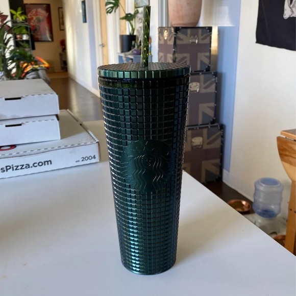 Dark Green Starbucks Tumbler - Picture 2 of 2
